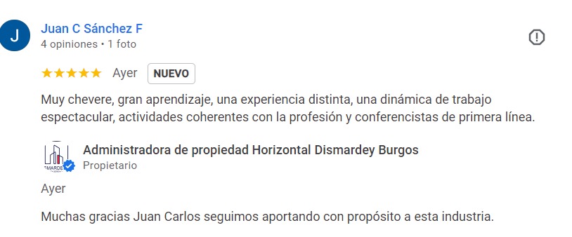 opiniones de dismardey burgos